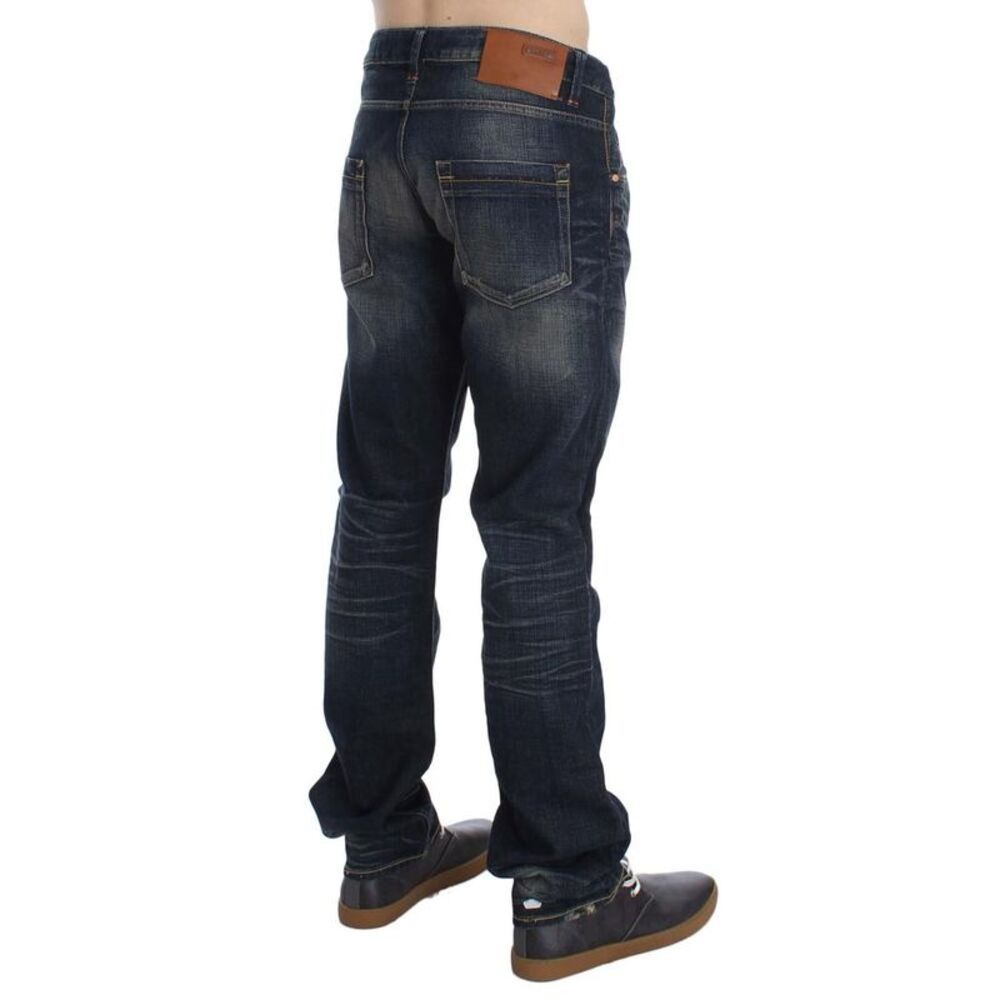 Acht Relaxed Fit Jeans Men Blue Bottoms